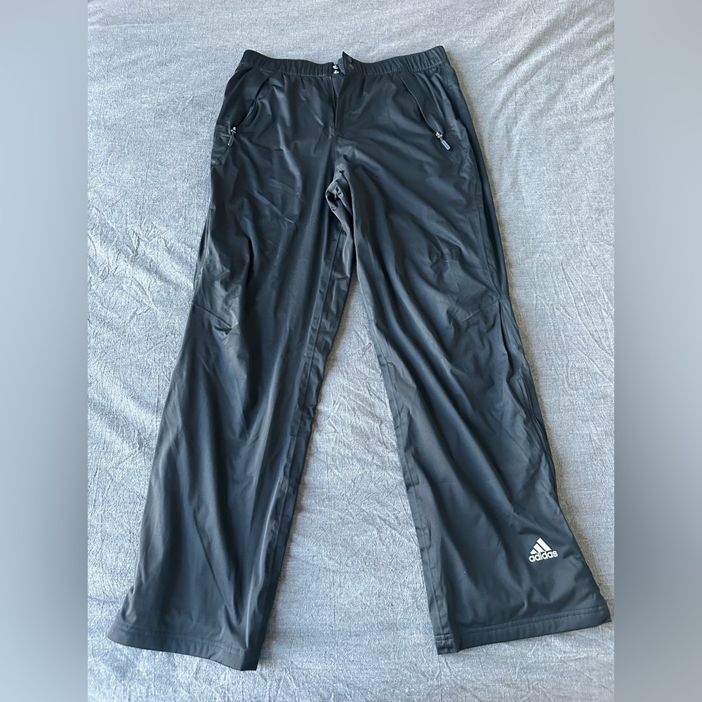 Adidas black climaproof golf pants